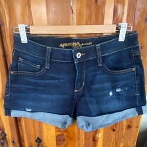 Arizona Jean Company Women's Navy Denim Shorts